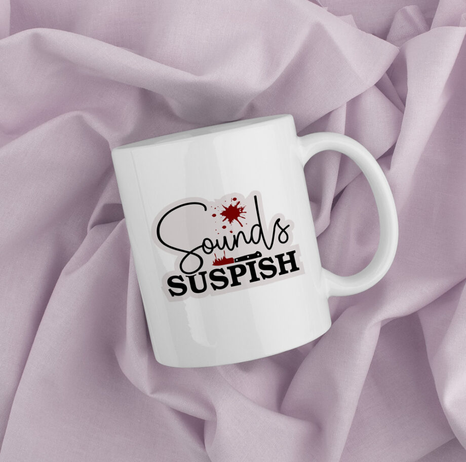 sounds suspish, Koffiemok, true crime koffiemok, leuke koffiemok, true crime fan, true crime gift, true crime addict, true crime geschenk, cadeau voor true crime fan, bureau mok bedrukking, mok, koffiemok, koffiemok cadeau, cadeau koffiemok, tasse à café cadeau, gift, coffee lover gift, fun, leuke koffiemok, grappige koffiemok, grappig cadeau, bureau mok, witte koffiemok bureau met bedrukking