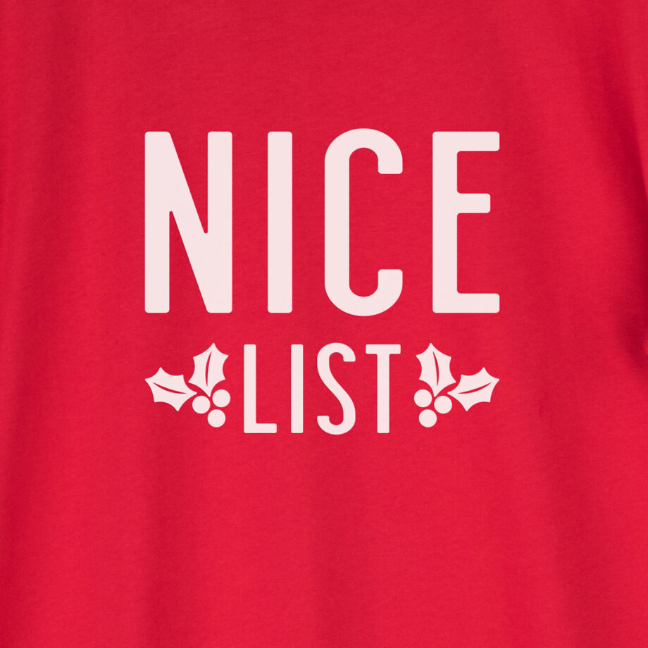 Nice list | Unisex t-shirt | Christmas Edition