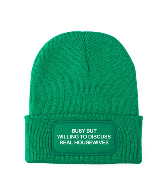 Busy But Willing To Discuss Real Housewives – Beanie 🍷📺