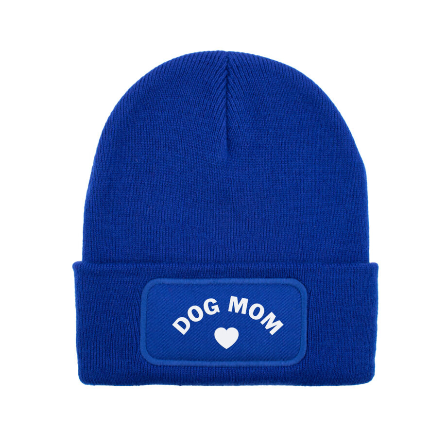 dog mom hartje, dog mom beanie, hondenliefhebber muts, casual fashion, winteraccessoires, hondenmama fashion, beanie met tekst, honden cadeau, streetwear muts, warme muts voor baasjes