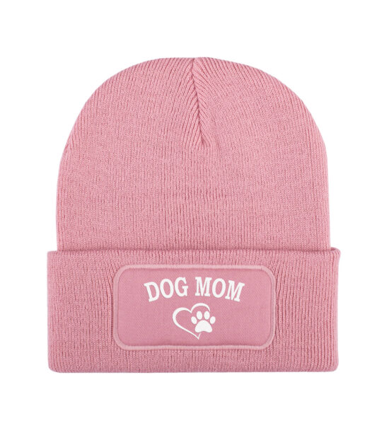 dog mom pootje, dog mom beanie, hondenmama muts, casual fashion, hondenliefhebber kleding, grappige beanie, honden accessoires, statement wintermuts, cadeau voor hondenliefhebber, hippe muts