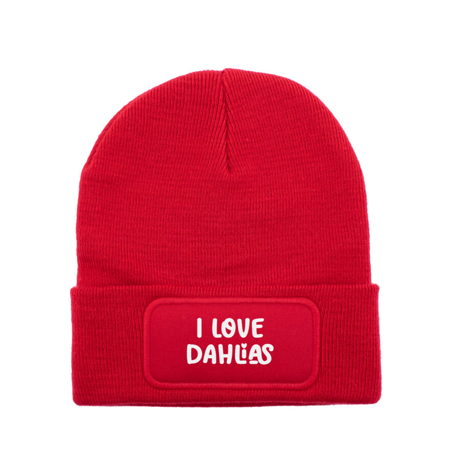 I love dahlias | Beanie