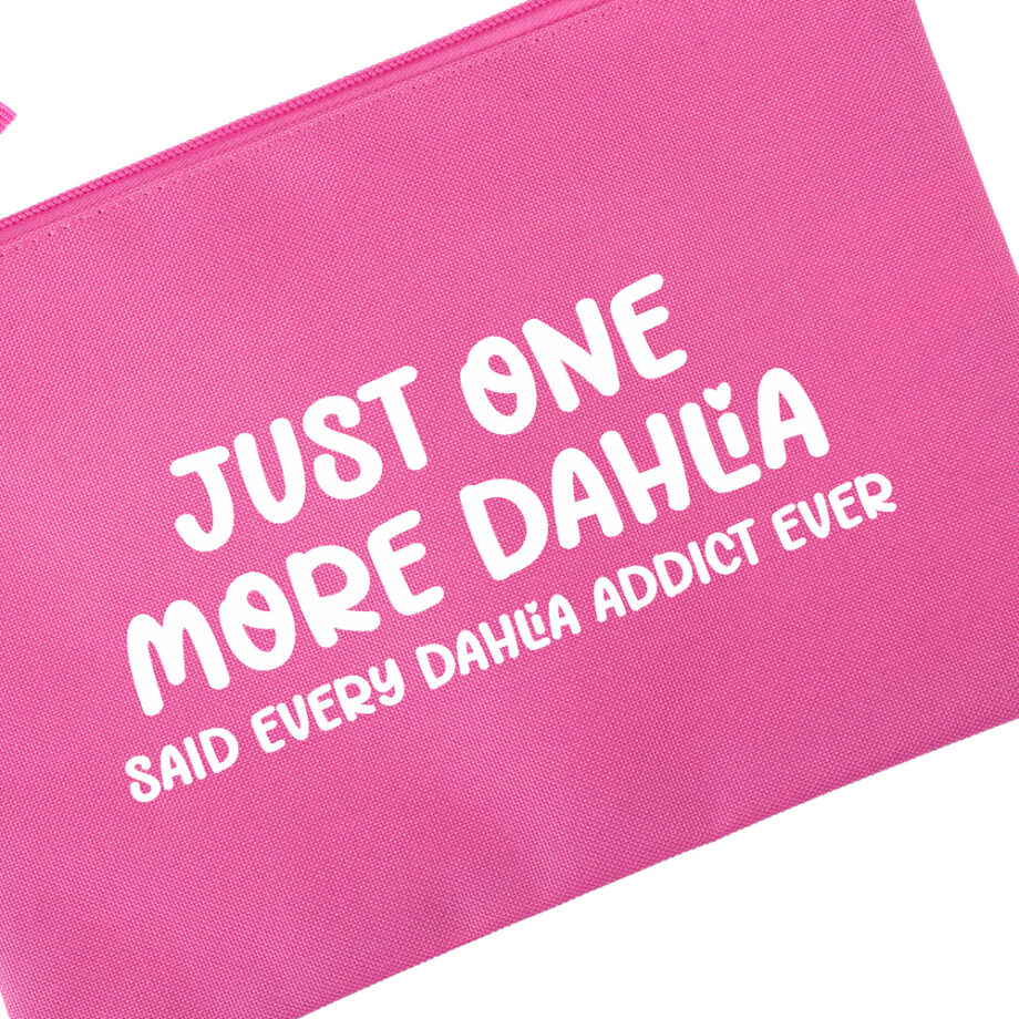 Just one more dahlia | Accessoiretasje