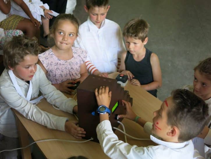 Inhuldingsfeest in de lagere school