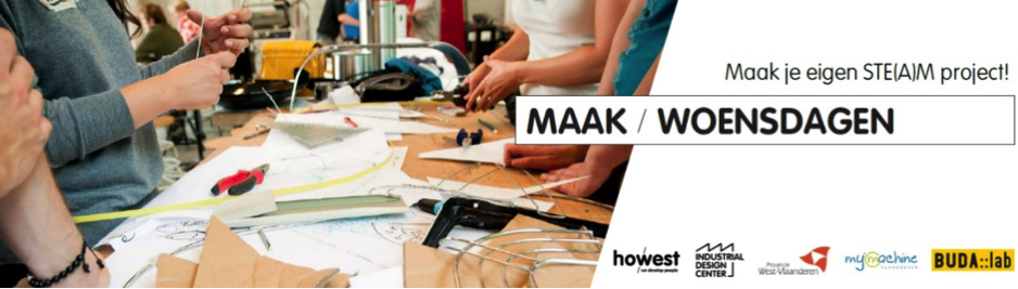 Maakwoensdagen voor leerkrachten: ontwerp & maak je eigen STE(A)M-project