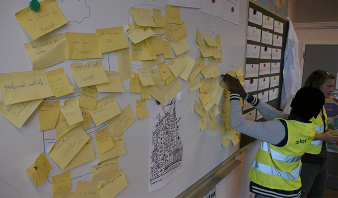 Co -creatie sessie in lager onderwijs door hogeschoolstudenten Co -creatie sessie in lager onderwijs door hogeschoolstudenten