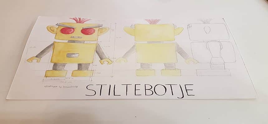 In de maak: prototype Stiltebotje