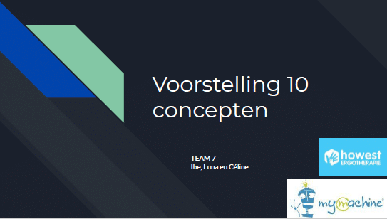 Presentatie 10 concepten