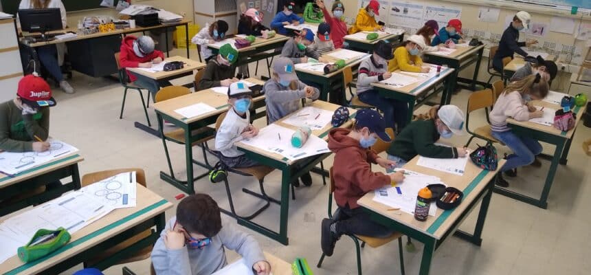 Creativiteit sessie in de klas Creativiteit sessie in de klas