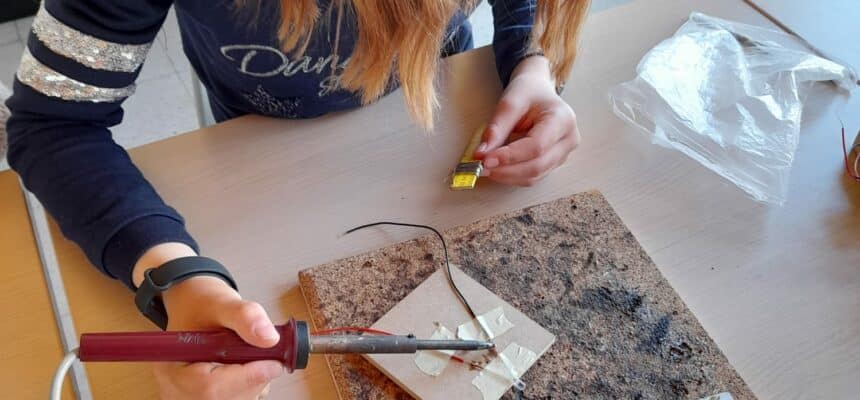 Workshop in de middelbare school