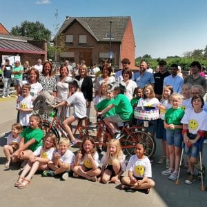 Inhuldiging op de lagere school