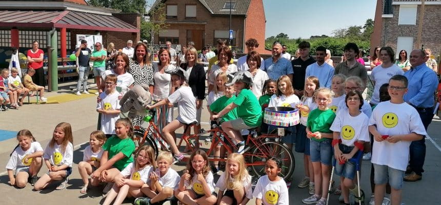 Inhuldiging op de lagere school