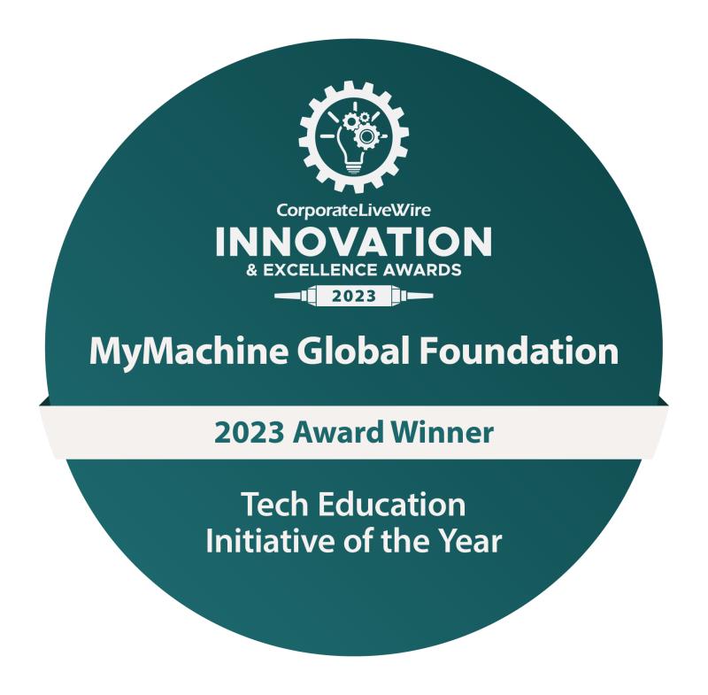 MyMachine uitgeroepen tot Tech Education Initiative Of The Year in het Verenigd Koninkrijk