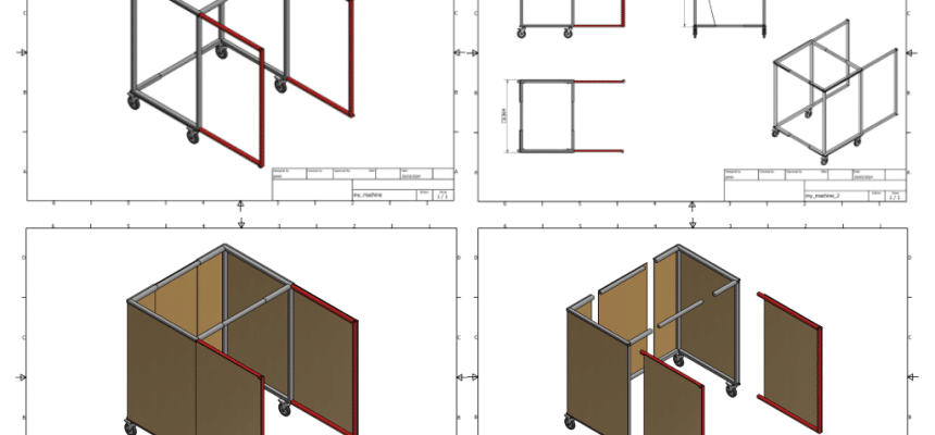 De werktekening is gemaakt !