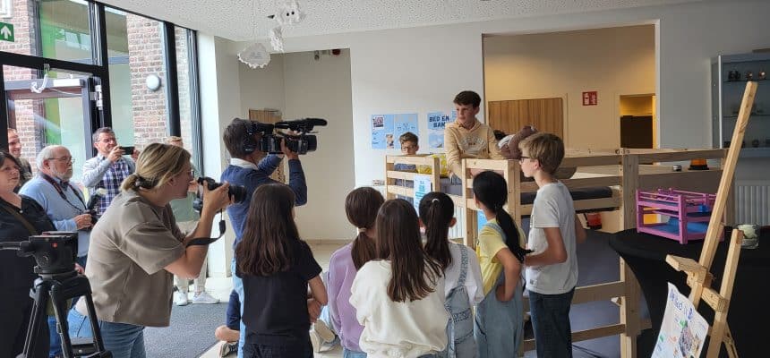 Inhuldiging op de lagere school