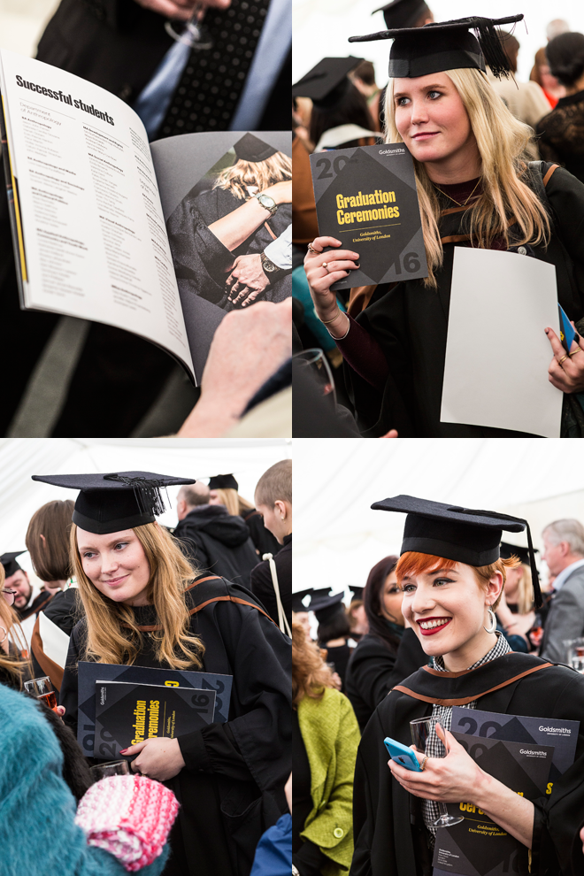 Goldsmiths, University of London, Graduation Ceremony 2016