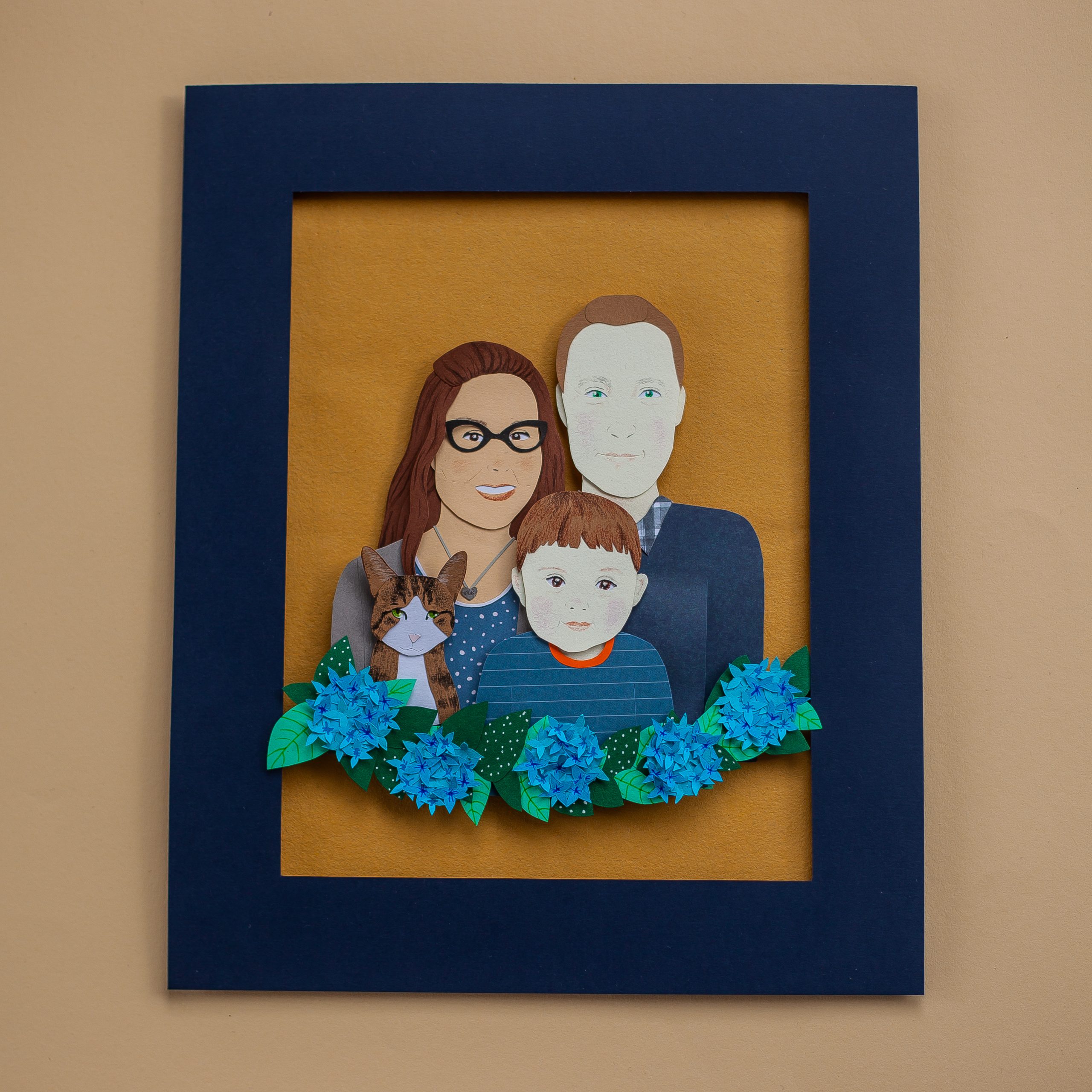 papercut portrait example 1