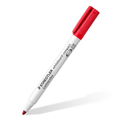 STAEDTLER Whiteboard marker med rund spids 1-2 mm. Rød