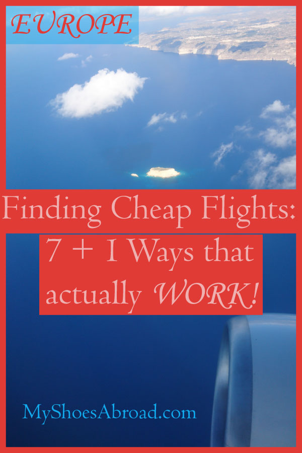 how to find cheap flights for Europe