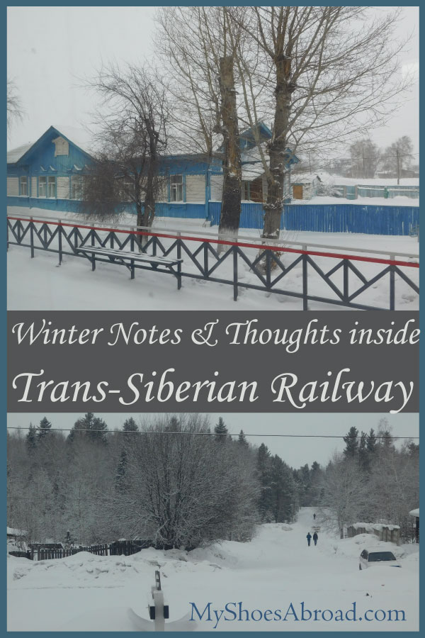 Some thoughts and notes while travelling in Trans-Siberian during winter...