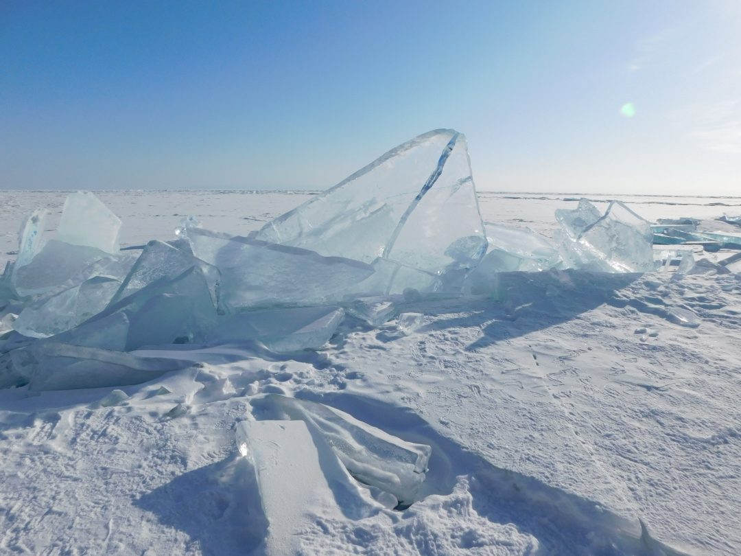 ice landscape Siberia