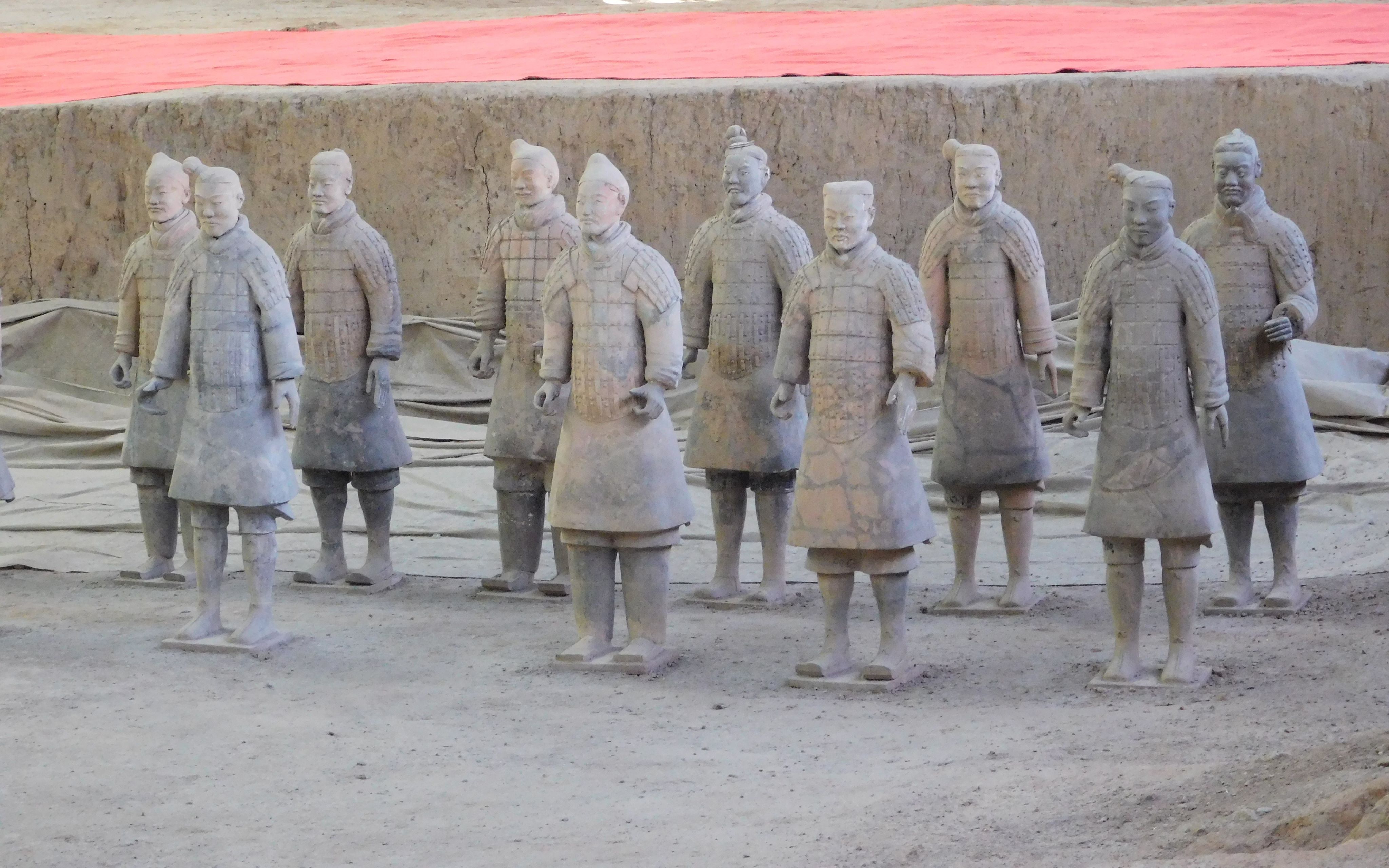 visit terracotta army, China