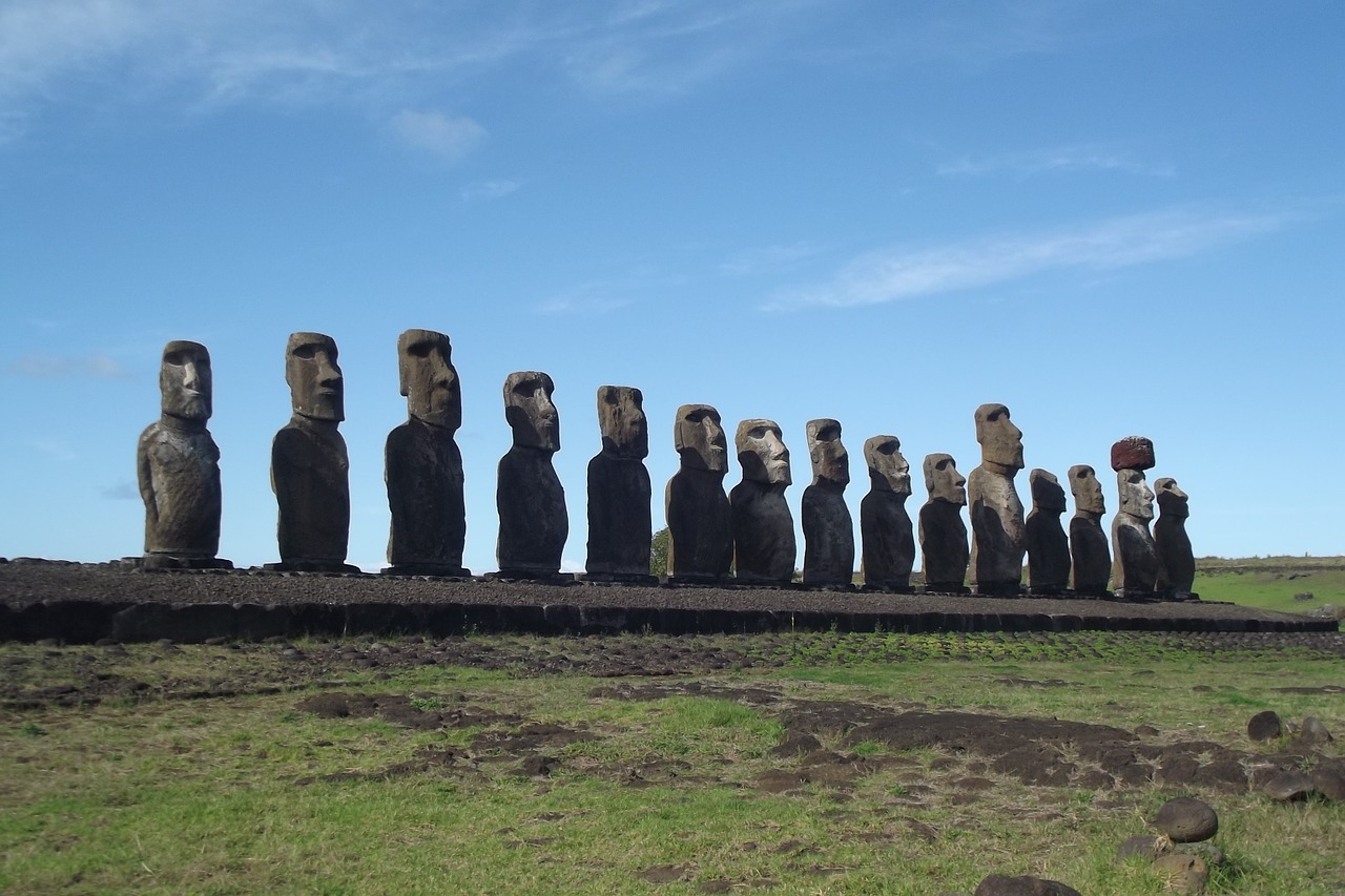 Easter Island sculptures