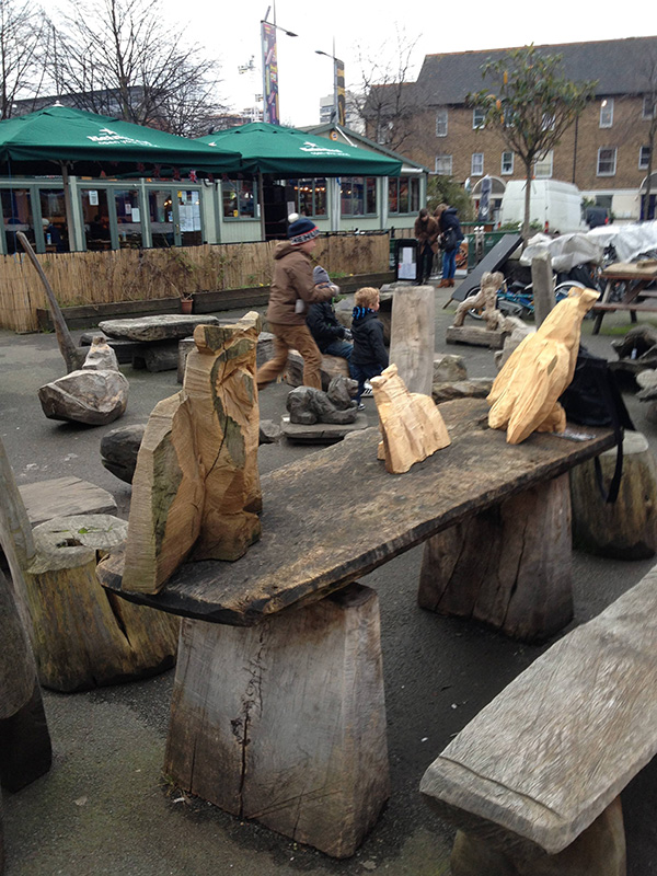 Gabriel's wharf London southbank