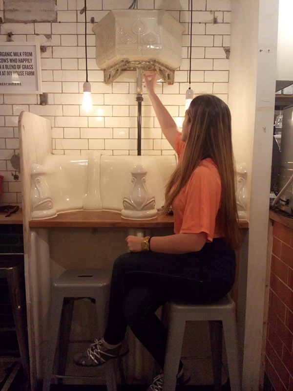 toilet cafe London