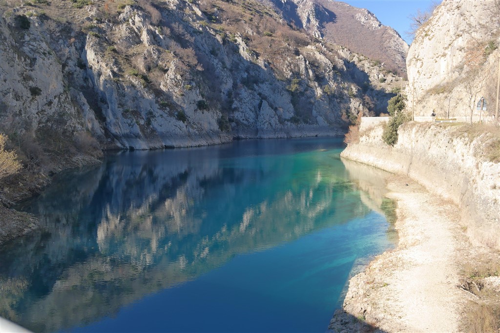 Lake of San Domenico Abruzzo Italy
