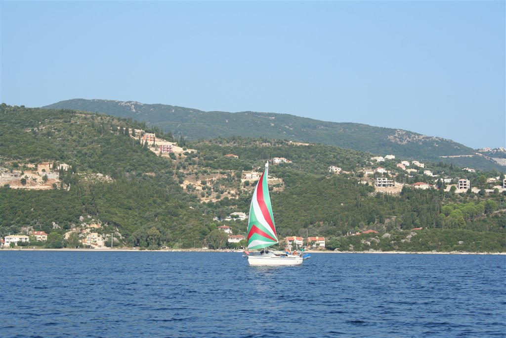 sailing Ionian Sea greece