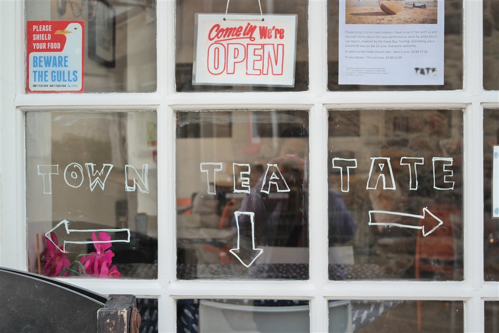 st Ives tearoom