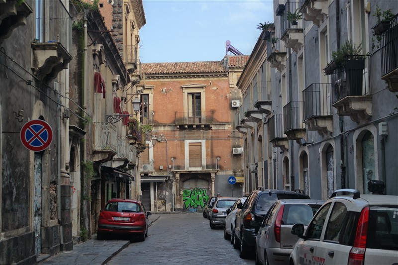 Catania old balconies 