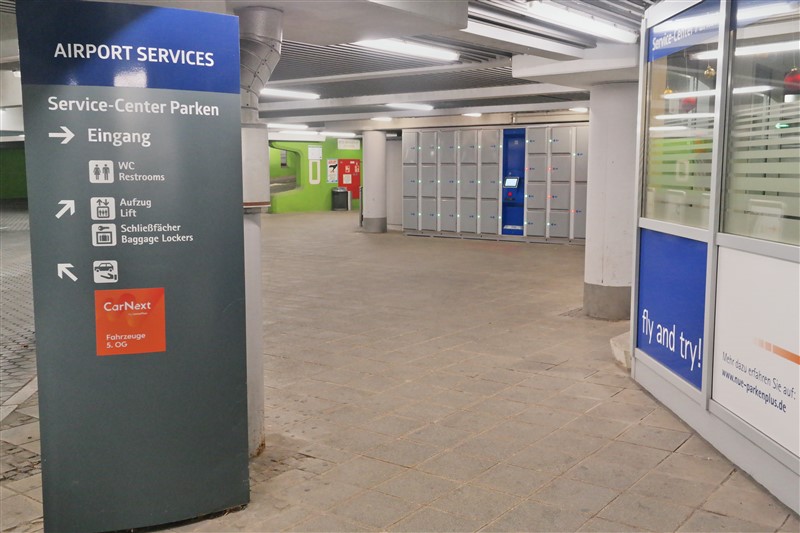 baggage storage Nuremberg airport