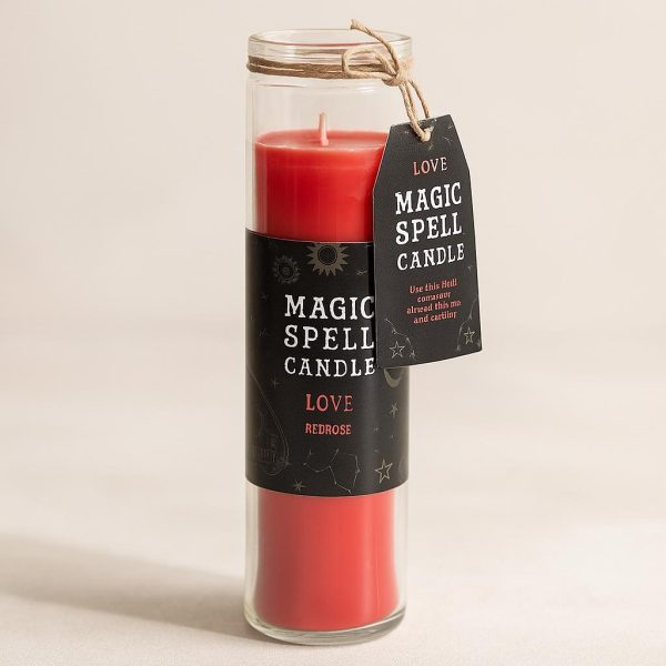 Rose Love Spell Candle