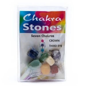 Chakra Stones, set met zakje en beschrijving
