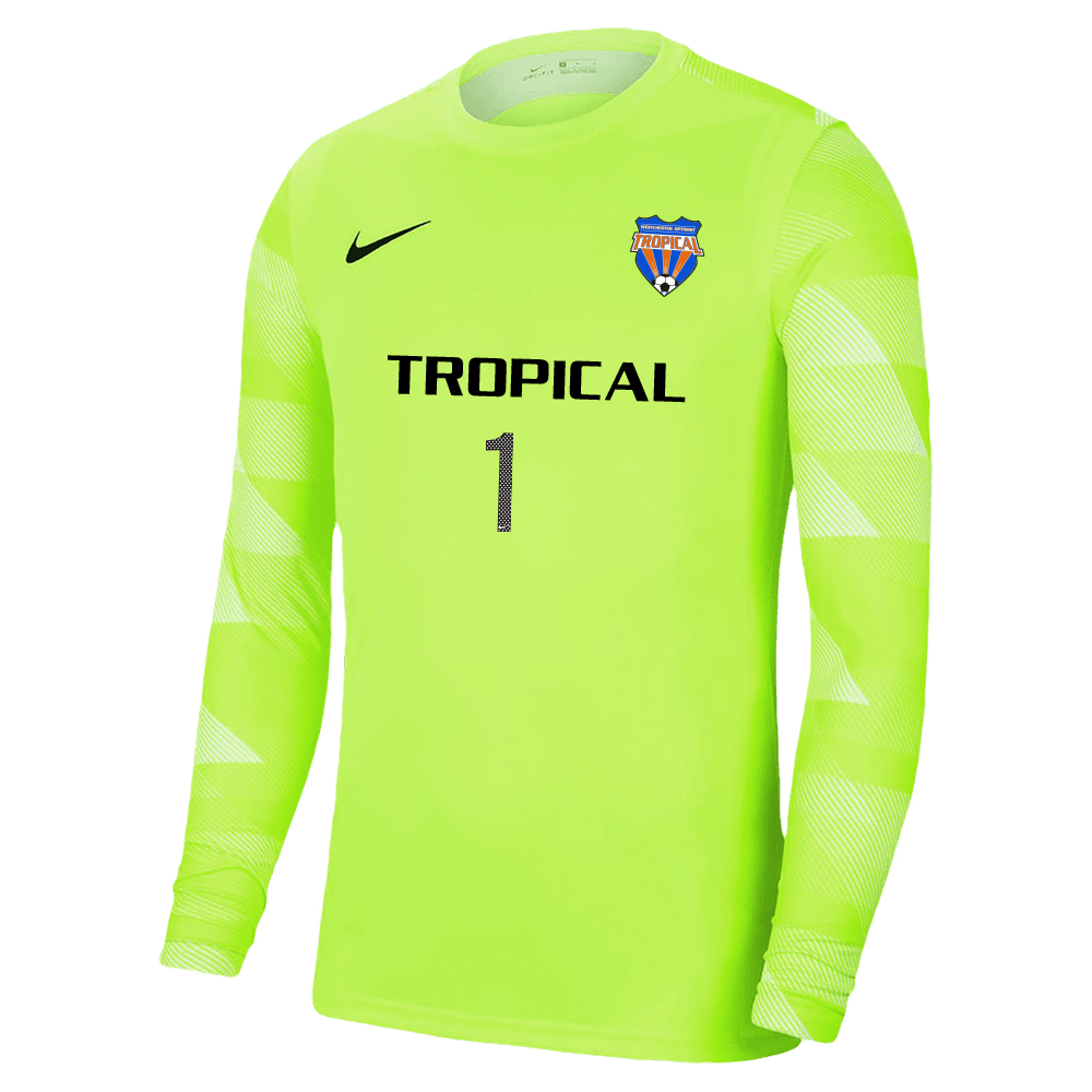 NIKE MENâS PARK GOALKEEPER JERSEY â SAFETY YELLOW â My Uniforms