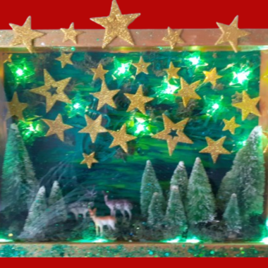 Geschenk Handmade - Beleuchtet - 3D Rahmen