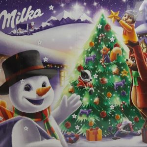 calendario chocolate milka - quadrado