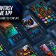 Phantasy Dark Cards Game App & UI Kit Template