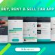 Rent, Sell & Buy Car Motorbike App UI kit Template