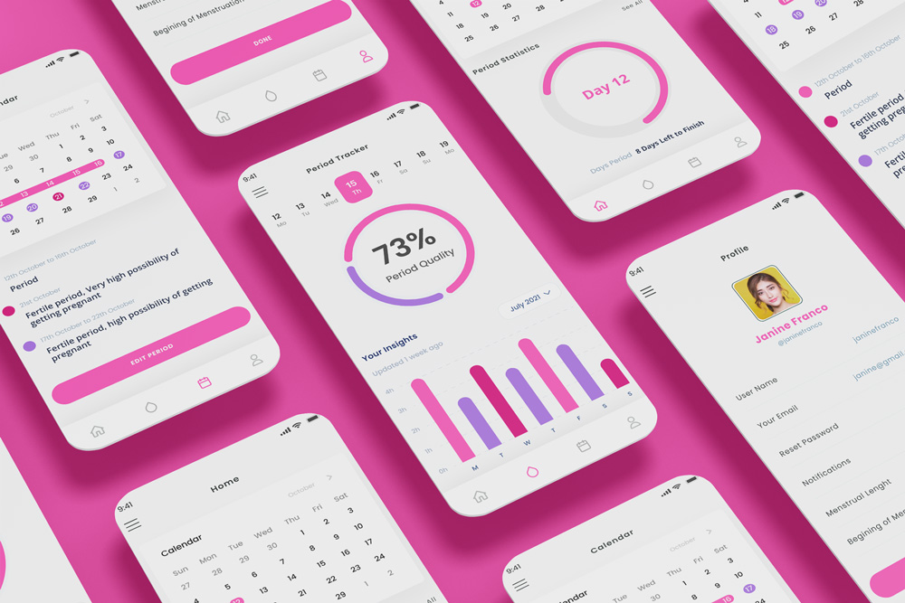 Period, Menstrual Tracking & Pregnancy Tracker App