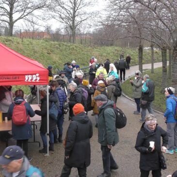 Med Strejferne til Havfruemarch