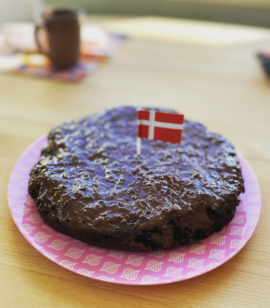 Glutenfri mælkefri chokoladekage