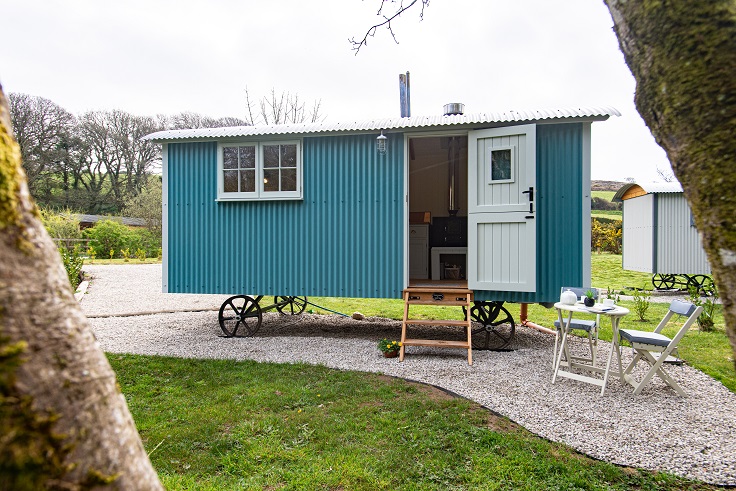 Gwithian Shepherds Hut Nanpusker Glamping