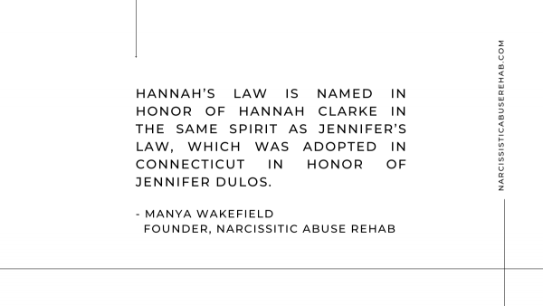 What is Hannah's Law?