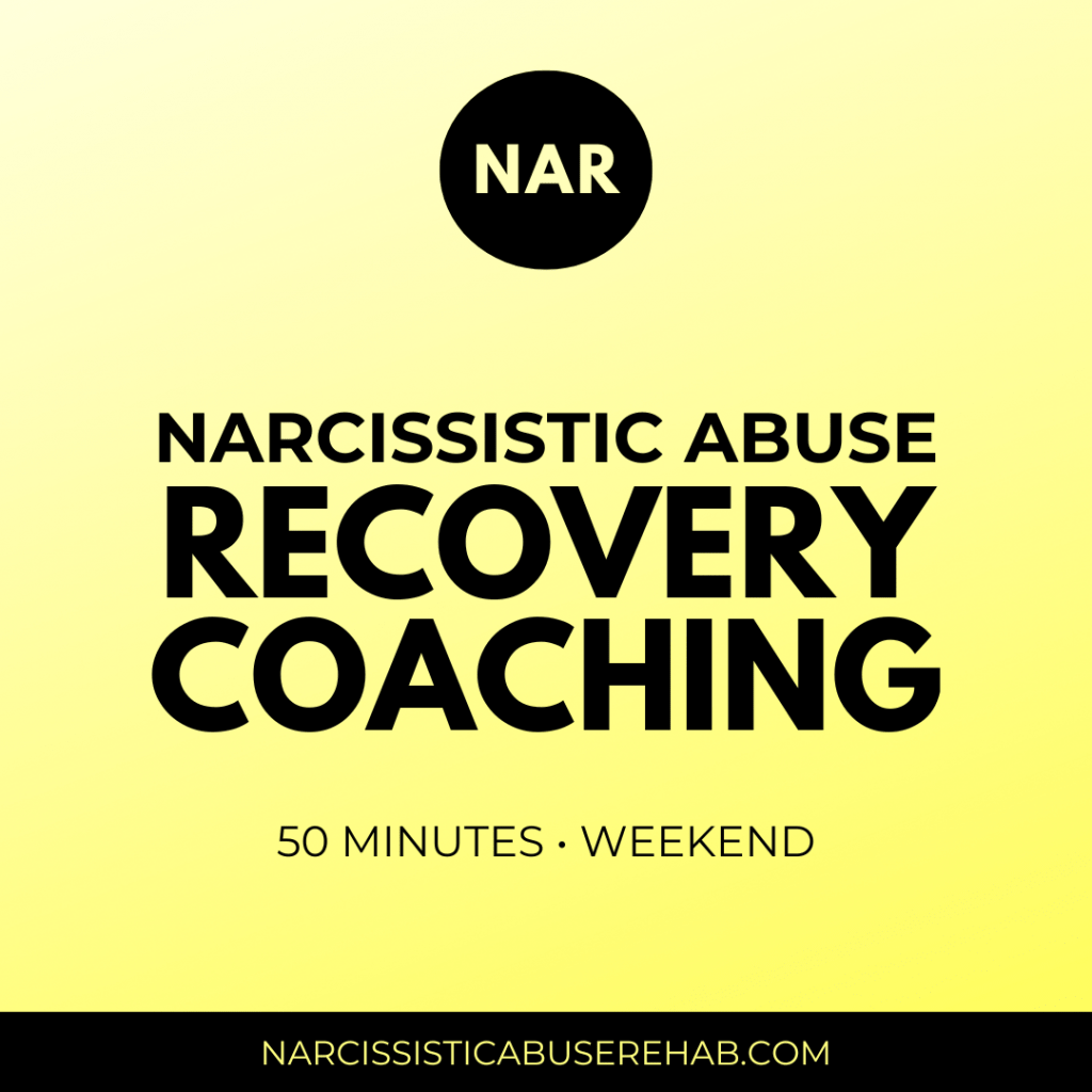 Narcissistic Abuse Recovery Coaching | Book A Weekend Session