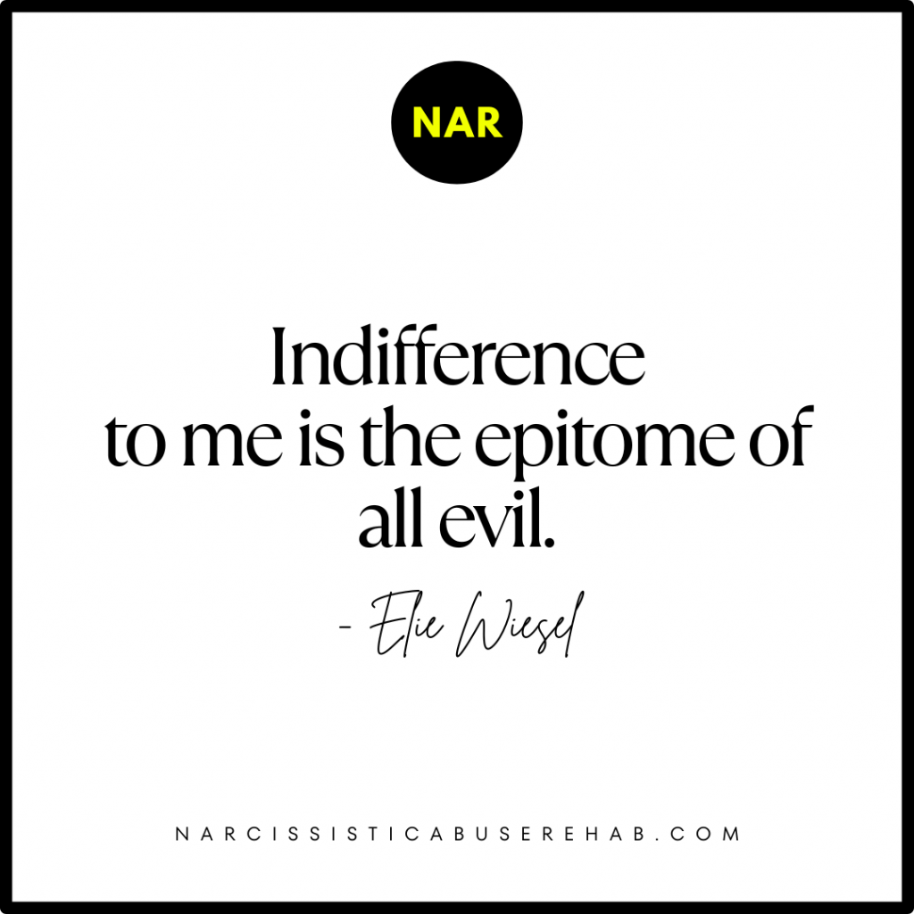 Indifference Quote by Elie Wiesel: "Indifference to me is the epitome of all evil."