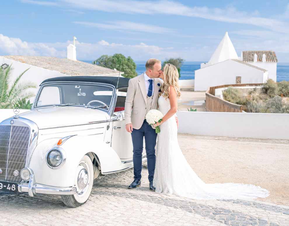 Lady of the rock wedding photography and video. Algarve best wedding photographers and videographers.