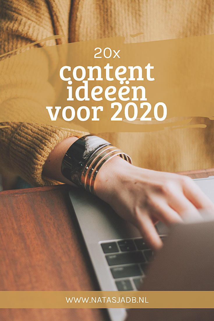 Bloggen in 2020: 20 originele content ideeën voor 2020